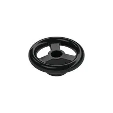 LEGO 40x Black Vehicle, Steering Wheel Small, 2 Studs Diameter inv.632