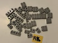 Lego Parts Lot Light Grey Bricks