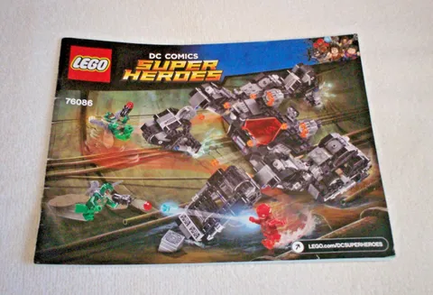 LEGO DC Comics Super Heroes Assembly Booklet 2017 #76086