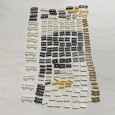 Bulk Lego Lot Farm Picket Fence Lattice Bar Rails