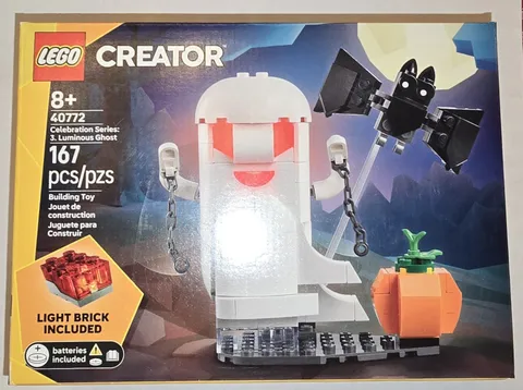 LEGO Creator 40772 Celebration Series Luminous Ghost NEW Sealed Light Brick