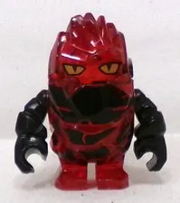 LEGO Power Miners 8190 pm027 Rock Monster Infernox Minifig Minifigure