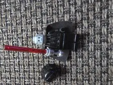 LEGO Star Wars Darth Vader Minifigure w/ Red Lightsaber & Cape
