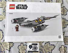 LEGO instructions Star Wars 75325 N-1 Starfighter Mandalorian with sticker 
