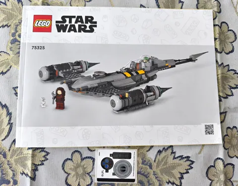 LEGO instructions Star Wars 75325 N-1 Starfighter Mandalorian with sticker 