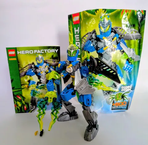 LEGO Hero Factory #44008 Surge, 100% Complete With Instructions & Packaging!!
