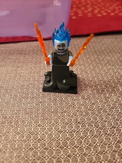 Lego Disney S-2  HADES Minifig Coldis2-13 Blue Fire MINT GENUINE RARE RETIRED