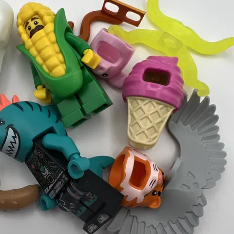 LEGO Costume Minifigure Lot Corn Costume Ice Cream Costume Tiger Costume NEW