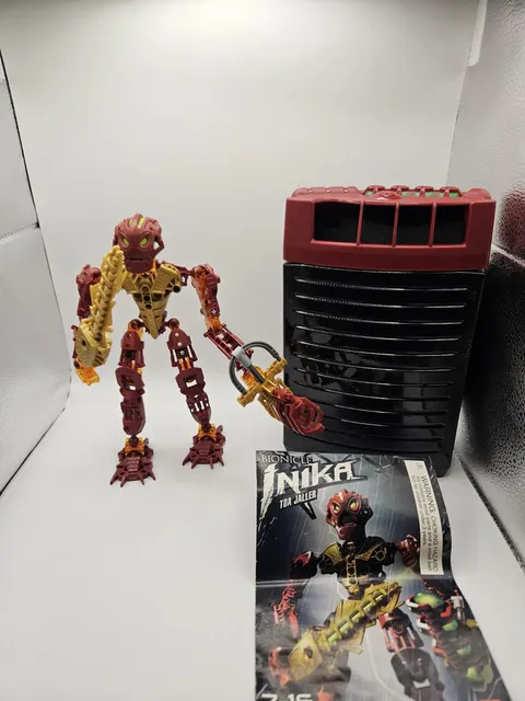 2006 Bionicle 8727 Inika Toa Jaller Set With Instructions