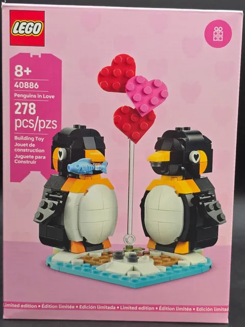 LEGO 40886 Penguins in Love 278 Pcs Limited Edition - New and Sealed