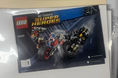LEGO DC Super Heroes Batman Gotham City Cycle Chase 76053 Instruction Manual ONL