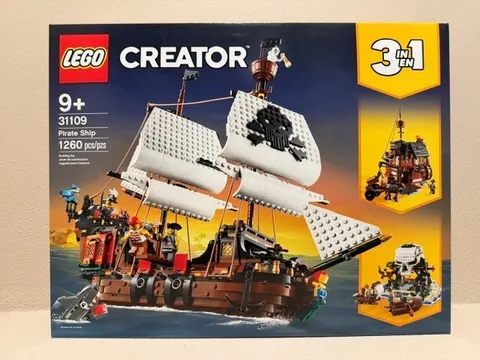 Retired New Sealed in Box LEGO CREATOR Pirate Ship 31109