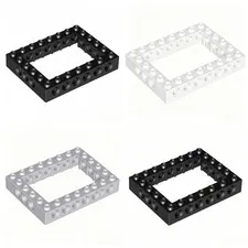 LEGO 32532 Technic 6x8 Open Center Brick 10Pcs Multi Colors Optional - REBRICKS