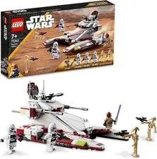 LEGO Star Wars: Republic Fighter Tank (75342) all 6 MINIFIGURES; MACE WINDU