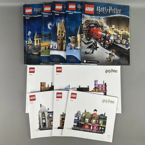 Lego Harry Potter Instruction Manual Lot 75955 75948 75969 75980 76389 76444