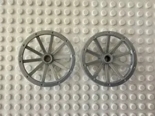 LEGO Wheel Wagon 43mm 33211 Qty 2