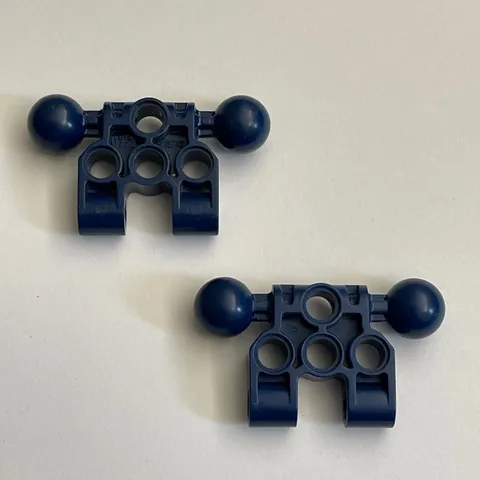 Lego 47330 Navy Blue Replacement Add-on Pieces Parts Lot of 2