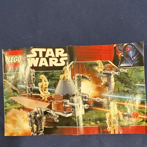 LEGO Star Wars 7654 Droids Battle  No Box.   Instruction book. Xtra droids.