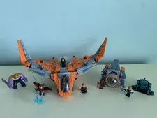 LEGO Marvel Thanos 76107 & Thor's Weapon Quest 76102 complete w/minifigs