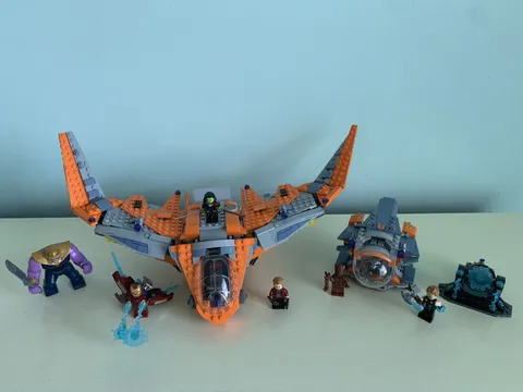 LEGO Marvel Thanos 76107 & Thor's Weapon Quest 76102 complete w/minifigs