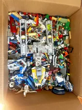Bulk LEGO Lot Star Wars Marvel DC Rare Minifigures + Bulk Pieces, Y Wing, Walker