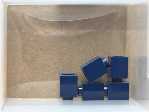 LEGO Parts - Dark Blue Brick 1 x 1 - No 3005 - QTY 5