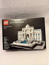 LEGO Architecture Trevi Fountain 21020 RETIRED 731pc Opened Box w/ Manual