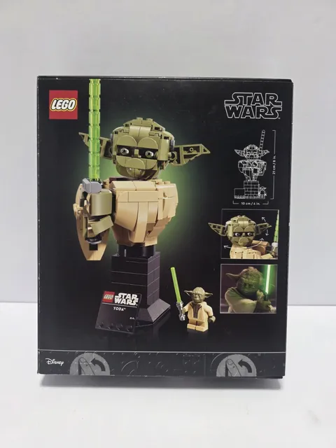 Authentic LEGO STAR WARS YODA Bust Building Set (75438) 399 Pieces Brand New