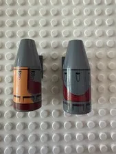 LEGO Dark Bluish Gray Engine SW Landspeeder 4868bpb009 & 4868bpb010 Set 75052