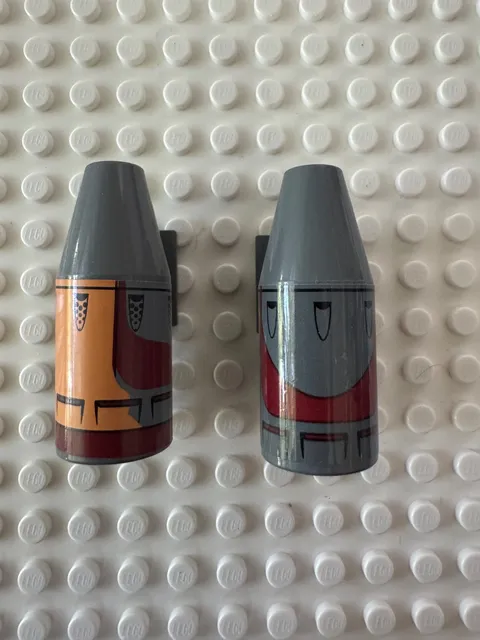 LEGO Dark Bluish Gray Engine SW Landspeeder 4868bpb009 & 4868bpb010 Set 75052