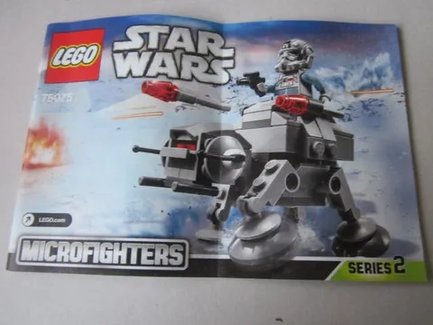 Lego Building Instructions Instruction Star Wars 75075 Micro Fighters Series 2