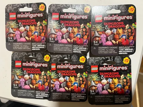 LEGO Dungeons & Dragons Minifigures 71047 CMF - New Sealed Lot of 6