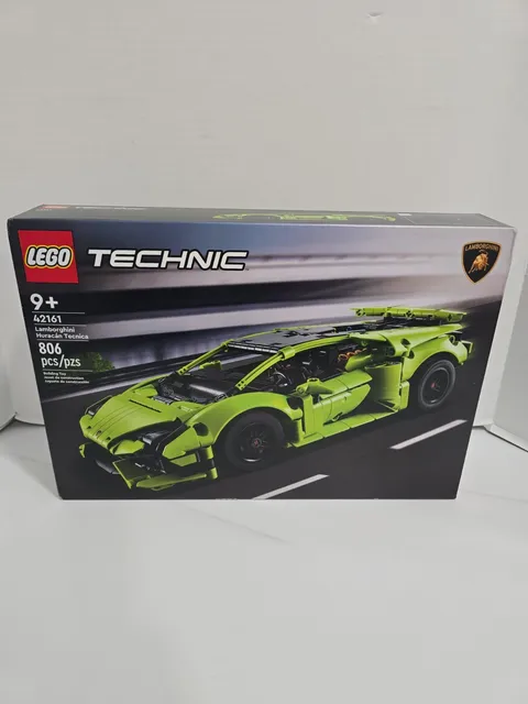LEGO Technic GREEN Lamborghini Huracán Tecnica 806 Pcs (42161) NIOB SEALED