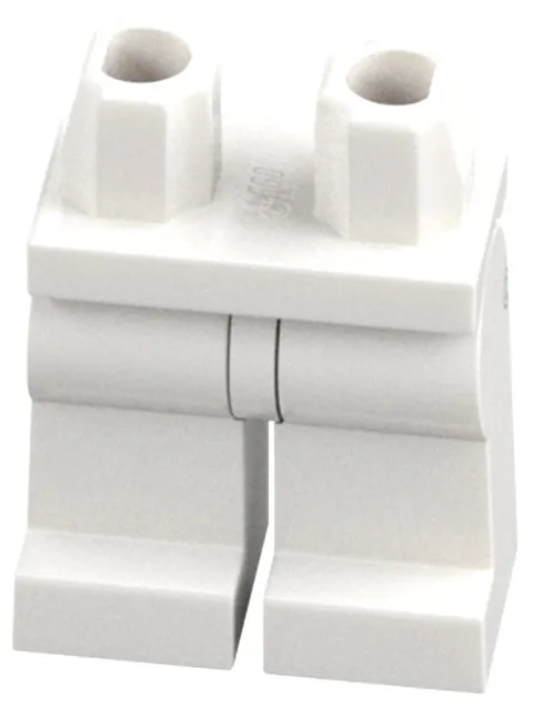 NEW Lego Star Wars MINIFIG WHITE LEGS Plain Boy/Girl Lower Body Pant D479