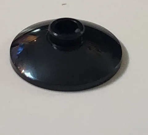 LEGO Black Dish 2 x 2 Inverted (Radar) Parts 4740