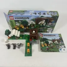 LEGO Minecraft 21159 The Pillager Outpost Complete Mint Box Instructions