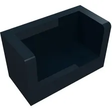 10x LEGO® Part 23969 - Panel 1 x 2 x 1 with Rounded Corners and 2 Sides