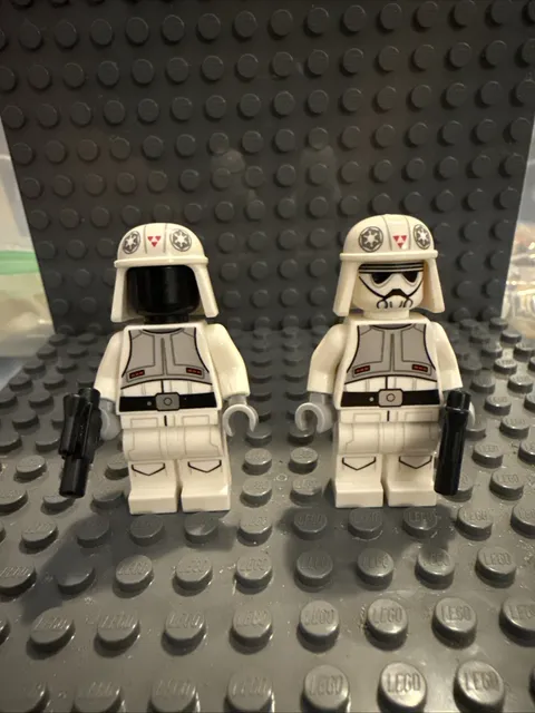 LEGO Star Wars AT-DP Pilot Lot of 2 Minifigures sw0624 Combat Driver W/ Blasters
