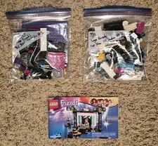LEGO Friends Pop Star TV Studio 41117 Complete Set w/ Instruction Manual RETIRED