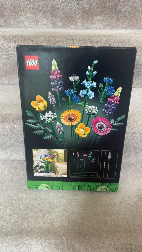 LEGO Icons Wildflower Bouquet 10313 Botanical Collection Artificial Flowers New