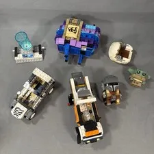 Unfinished Portions of Lego Sets / Fortnite Grogu City Safari