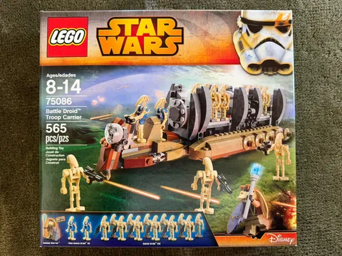 LEGO Star Wars: Battle Droid Troop Carrier (75086) New Sealed Nice Box