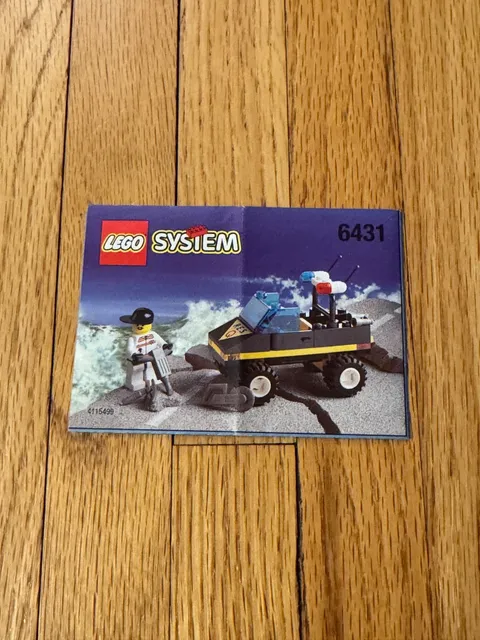 Lego Town Road Rescue (6431) Instruction Booklet Only