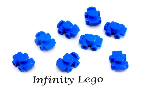8 LEGO Blue Minifigure Roller Skate Friends Accessory (11253 18747)  8 Pieces