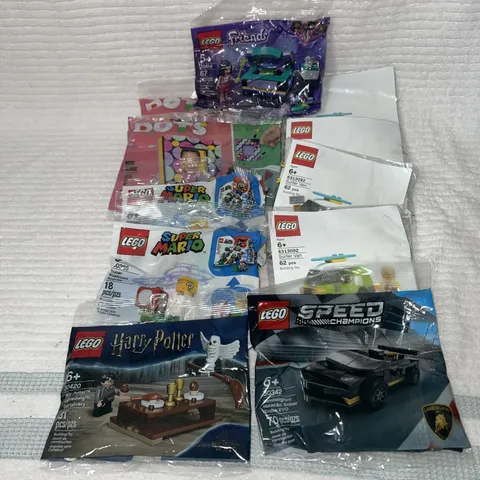 Lego Polybag Lot Bulk 10 Sets Total