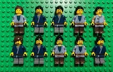 Lego Takuma X10 Minifigure The Ninjago Movie 70610 njo0365 villager army