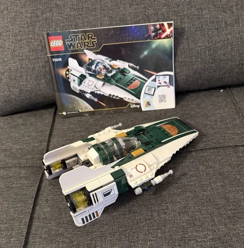 LEGO Star Wars Resistance A-Wing Starfighter 75248 269 pcs Without Box