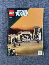 Instructions Manual for Lego Boba Fett's Throne Room # 75326 with Set Stickers