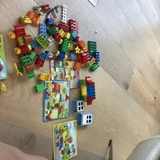 LEGO 4631 - Duplo, My First Build - 2012 - NO BOX plus book with plane and car
