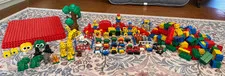 Large Duplo Legos set over 245 pcs including Four 15” x 15” Base Plates